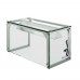 WowPrep PSG-LT-27-S 27 Glass Sneeze Guard with LED Lighting for Salad Bars