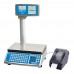 WowPrep PSPT40-PR 40 lb. Digital Price Computing Scale with Tower and Thermal Label Printer, Legal for Trade