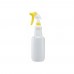 Winco PSR-9Y 28 oz. Plastic Spray Bottle