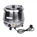 WowPrep PSS-6000 Stainless Steel Commercial Soup Kettle, 10 Liter