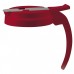 Winco PSUD-RLID Red Syrup Dispenser Lid