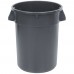 Winco PTC-32G Gray Heavy Duty Trash Can 32 Gallon