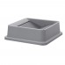 Winco PTCSL-35G Gray Square Lid for PTCS-35G