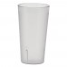 Winco PTP-05C 5 oz. Clear Pebbled Plastic Tumbler