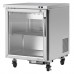 Turbo Air PUR-28-G-N-L Pro Series 27 Left-Hinged Glass Door Undercounter Refrigerator - 7 Cu. Ft.