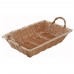 Winco PWBN-12B 8 x 12 Natural Polypropylene Woven Basket