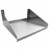 WowPrep PWMS-2424 24L x 24D Stainless Steel Microwave Shelf