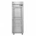 Hoshizaki R1A-HG 27 Reach-In Steelheart Series Refrigerator with 2 Half-Height Right Hinged Glass Doors - 23 Cu. Ft.