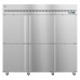 Hoshizaki R3A-HS 82 Reach-In Steelheart Series Refrigerator with 6 Half-Height Hinged Solid Doors - 79 Cu. Ft.