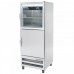 Beverage Air RI18HC-HGS Half Door Reach-in Refrigerator