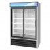 Hoshizaki RM-45-SD-HC 51 Reach-In Refrigerated Merchandiser with 2 Sliding Glass Doors - 38 Cu. Ft.