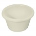 Winco RP-1B 1-1/2 oz. Bone Melamine Ramekin