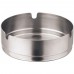 Winco SAS-4 4 Stainless Steel Round Ashtray