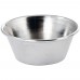 Winco SCP-15 1.5 oz. Stainless Steel Round Sauce Cup / Ramekin