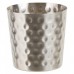 Winco SFC-35H Hammered Stainless Steel French Fry Cup, 3 1/2