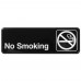 Winco SGN-310 No Smoking Information Sign, 3x9