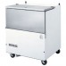 Beverage-Air SM34HC-W 34 White Single Access Cold Wall Milk Cooler