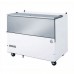 Beverage-Air SM58HC-W-02 58 White Single Access Cold Wall Milk Cooler with Stainless Steel Interior