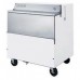 Beverage-Air SMF34HC-1-W-02 34 White Single Access Forced Air Milk Cooler with Stainless Steel Interior