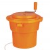 WowPrep 5 Gallon Orange Salad Spinner, Dryer