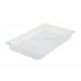 Winco SP7102 Full Size Clear Polycarbonate Food Pan, 2 1/2 Deep