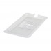 Winco SP7300C 1/3 Size Clear Polycarbonate Slotted Food Pan Cover