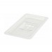 Winco SP7300S 1/3 Size Clear Polycarbonate Solid Food Pan Cover