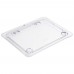 Winco SP7600H 1/6 Size Polycarbonate Hinged Food Pan Cover