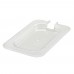 Winco SP7900C 1/9 Size Clear Polycarbonate Slotted Food Pan Cover