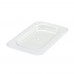 Winco SP7900S 1/9 Size Clear Polycarbonate Solid Food Pan Cover