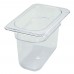 Winco SP7906 6 Deep Ninth Size Polycarbonate Food Pan