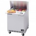 Beverage Air SPE27HC-12M-B 27 Refrigerated Mega Top Sandwich Prep Table