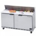 Beverage-Air SPE60HC-16 Elite Series 60 2 Door Refrigerated Sandwich Prep Table