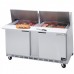 Beverage Air SPE60HC-24M 60 Refrigerated Mega Top Sandwich Prep Table