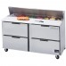 Beverage Air SPED60HC-16-4 60 Refrigerated Sandwich Prep Table