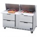 Beverage Air SPED60HC-24M-4 60 Refrigerated Sandwich Prep Table