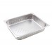 Winco SPJH-202PF 2-1/2 Deep Half Size Stainless Steel Perforated Steam Pan