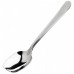 Winco SPS-S8 8 Satin Finish Stainless Steel Slanted Plating Spoon