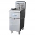 Standard Range SR-F4S-NG 50 lb. Solid State Floor Fryer, Natural Gas 120,000 BTU