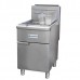 Standard Range SR-F5-LP Liquid Propane 75/80 lb. Stainless Steel Floor Fryer - 150,000 BTU