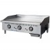 Standard Range SR-G36-T 36 Commercial Countertop 3 Burner Gas Griddle with Thermostatic Control - 90,000 BTU