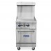 Standard Range SR-R24-24MG-LP 24 Liquid Propane Commercial Range with 24 Griddle Top, 1 Oven - 93,000 BTU