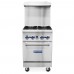 Standard Range SR-R24-LP 24  Liquid Propane Commercial Range with 4 Burners, 1 Oven - 153,000 BTU