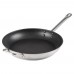 Winco SSFP-12NS Stainless Steel 12-1/2 Non-Stick Induction Ready Fry Pan with Helper Handle