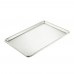 Winco SXP-1318 1/2 Size Stainless Steel Sheet Pan, Open Bead, 13 x 18