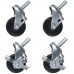 Turbo Air 2.5 Casters (2 with Brake) 1/2 Diameter & 13 TPI