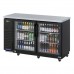 Turbo Air TBB-24-60SGD-N Super Deluxe Series 61 Two-Section Glass Door Narrow Back Bar Cooler