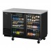 Turbo Air TBB-2SGD-N 59 Super Deluxe Series 2 Glass Door Back Bar Cooler - 19 Cu. Ft.