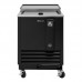 Turbo Air TBC-24SB-N6 25 Super Deluxe Series Underbar Bottle Cooler, Black - 4 Cu. Ft.