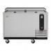 Turbo Air TBC-50SD-N6 50 Super Deluxe Series Two Section Underbar Bottle Cooler, S/S - 14 Cu. Ft.